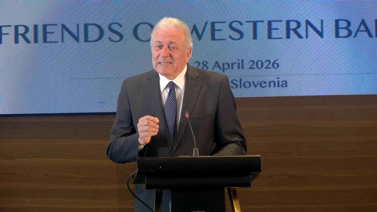 Ο Δ. Αβραμόπουλος στο Διεθνές Συνέδριο των "Friends of Western Balkans" στην Λιουμπλιάνα
